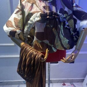 Stylish Brown Wide Leg Pants and Top